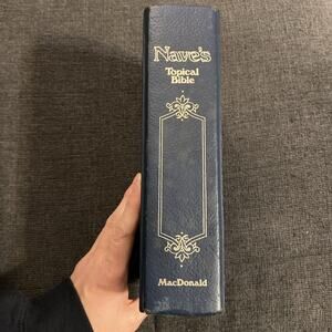 Vintage NAVE’S TOPICAL BIBLEA Digest of The Holy Scriptures